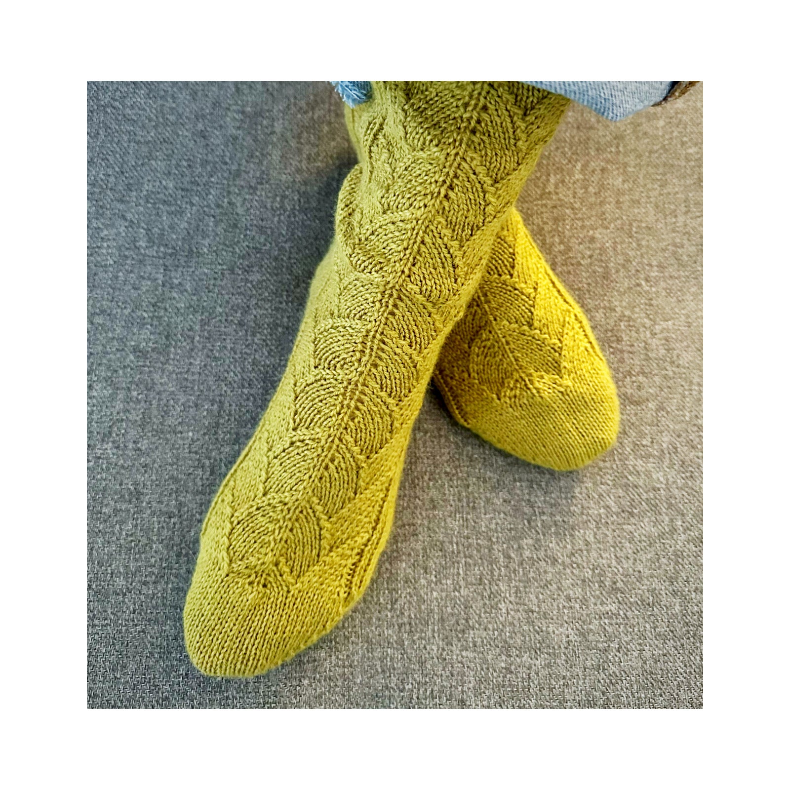SOUND OF LEAVES Socken - noriknits